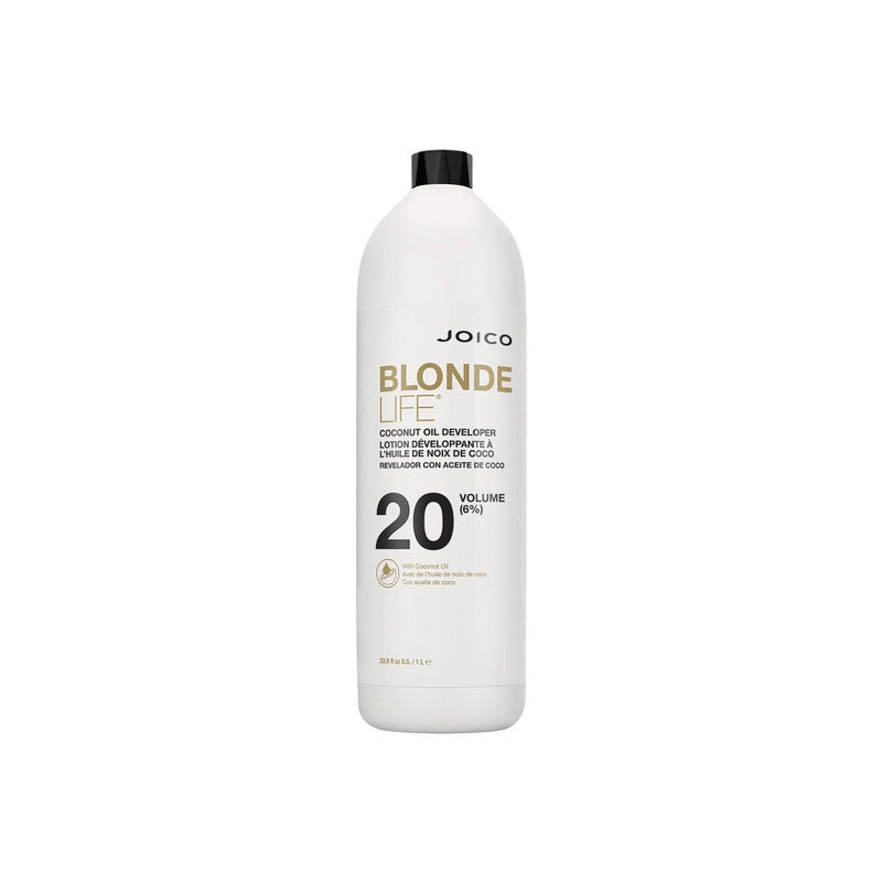 Joico Blonde Life Coconut Oil Developers - 20 Volume Developer, 33.8oz