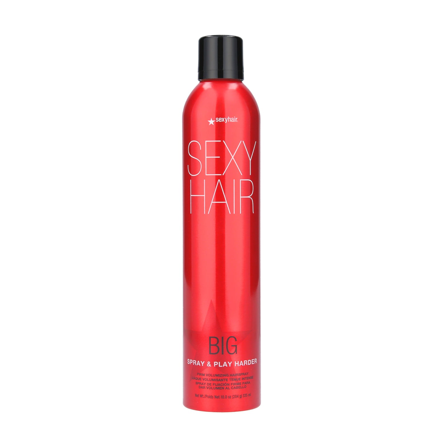 SexyHair Big Spray & Play Harder Firm Volumizing Hairspray, 10oz, Stargazer