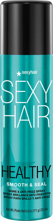 Healthy SexyHair Smooth & Seal Shine and Anti-Frizz Spray, 6oz