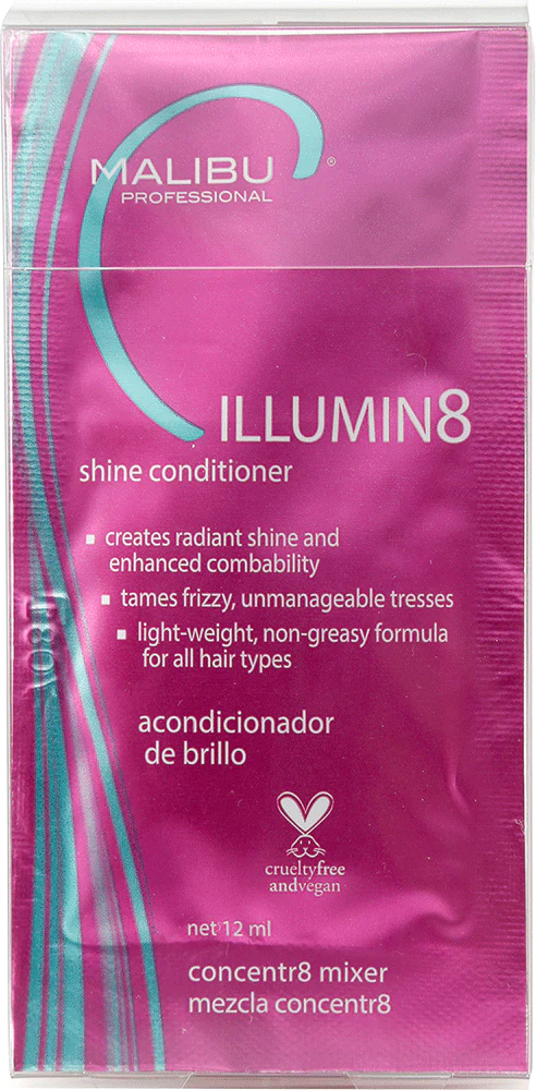 Malibu C ILLUMIN8 Shine Conditioner 6 pk.