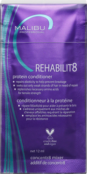 Malibu C REHABILIT8 Smoothing Protein 6pk
