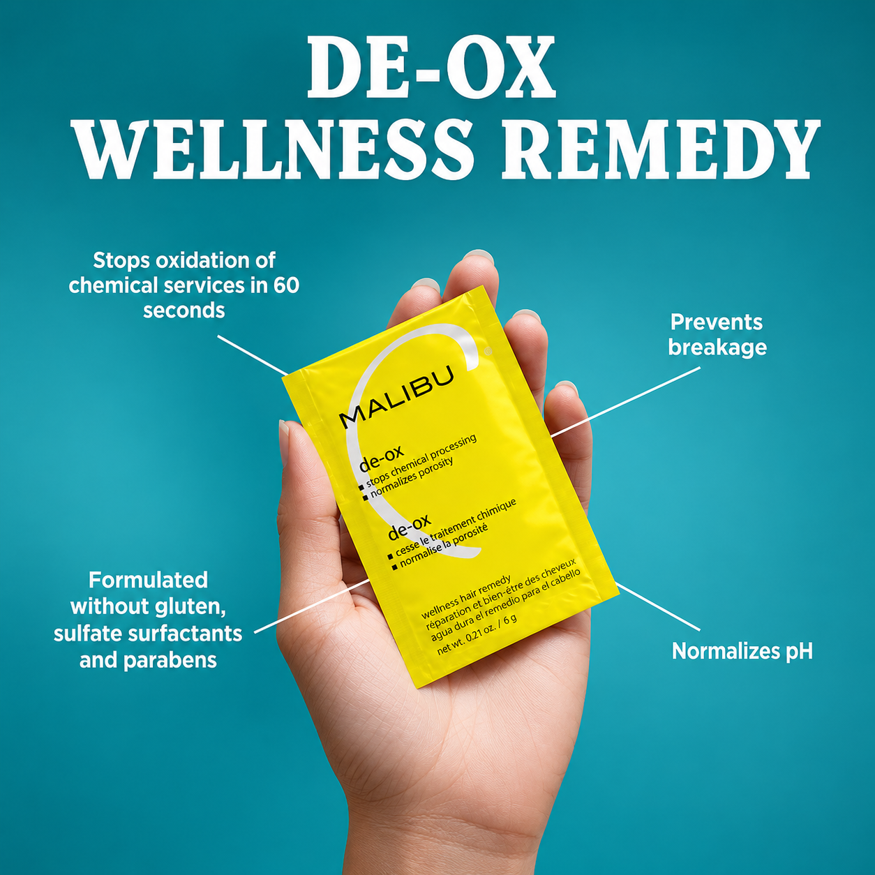 Malibu C De-Ox Wellness Remedy Treatment