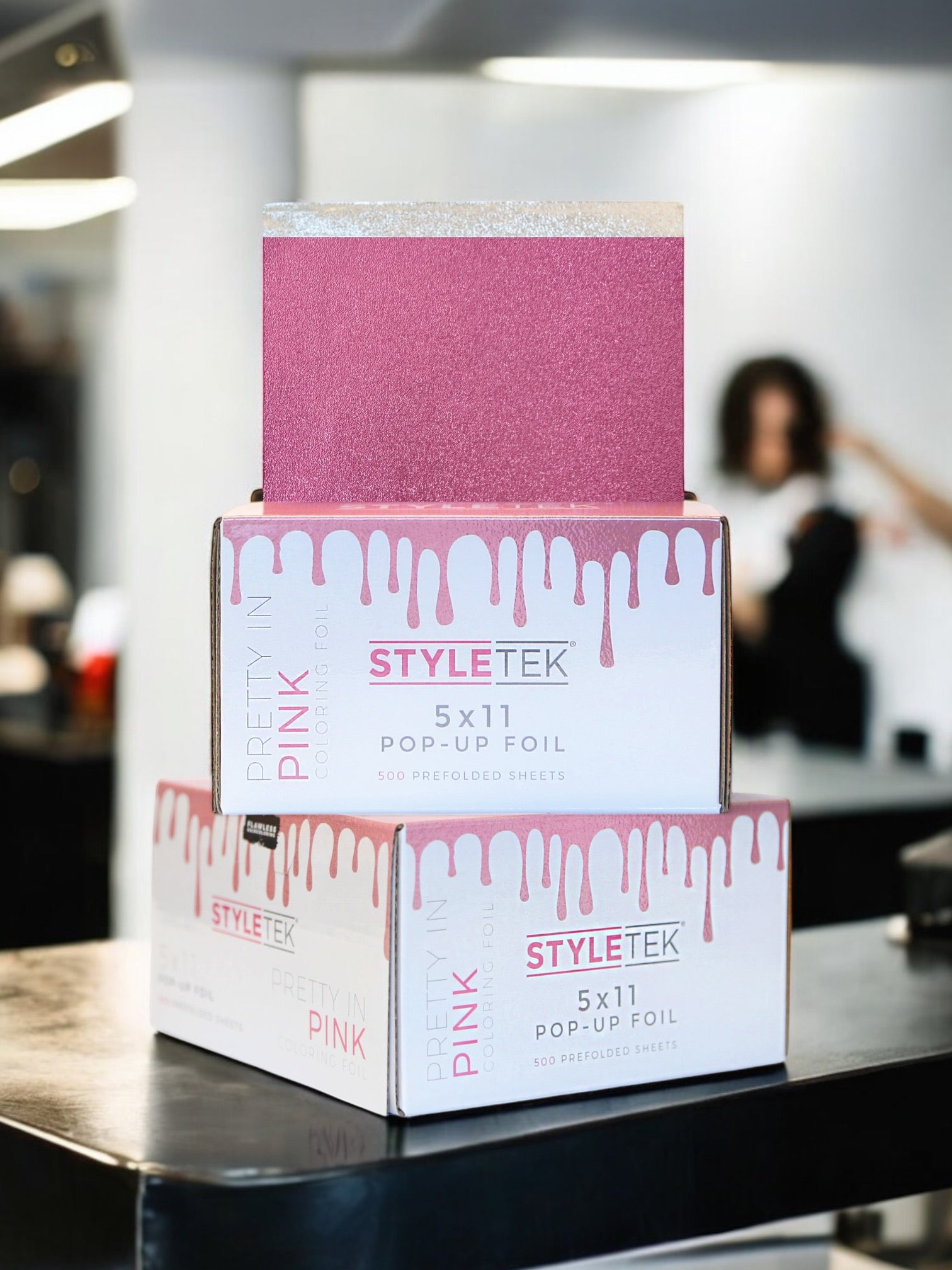 Pretty In Pink Colored Pop-Ups Heavy Emboss