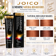 Joico LumiShine Natural Red Gold Series