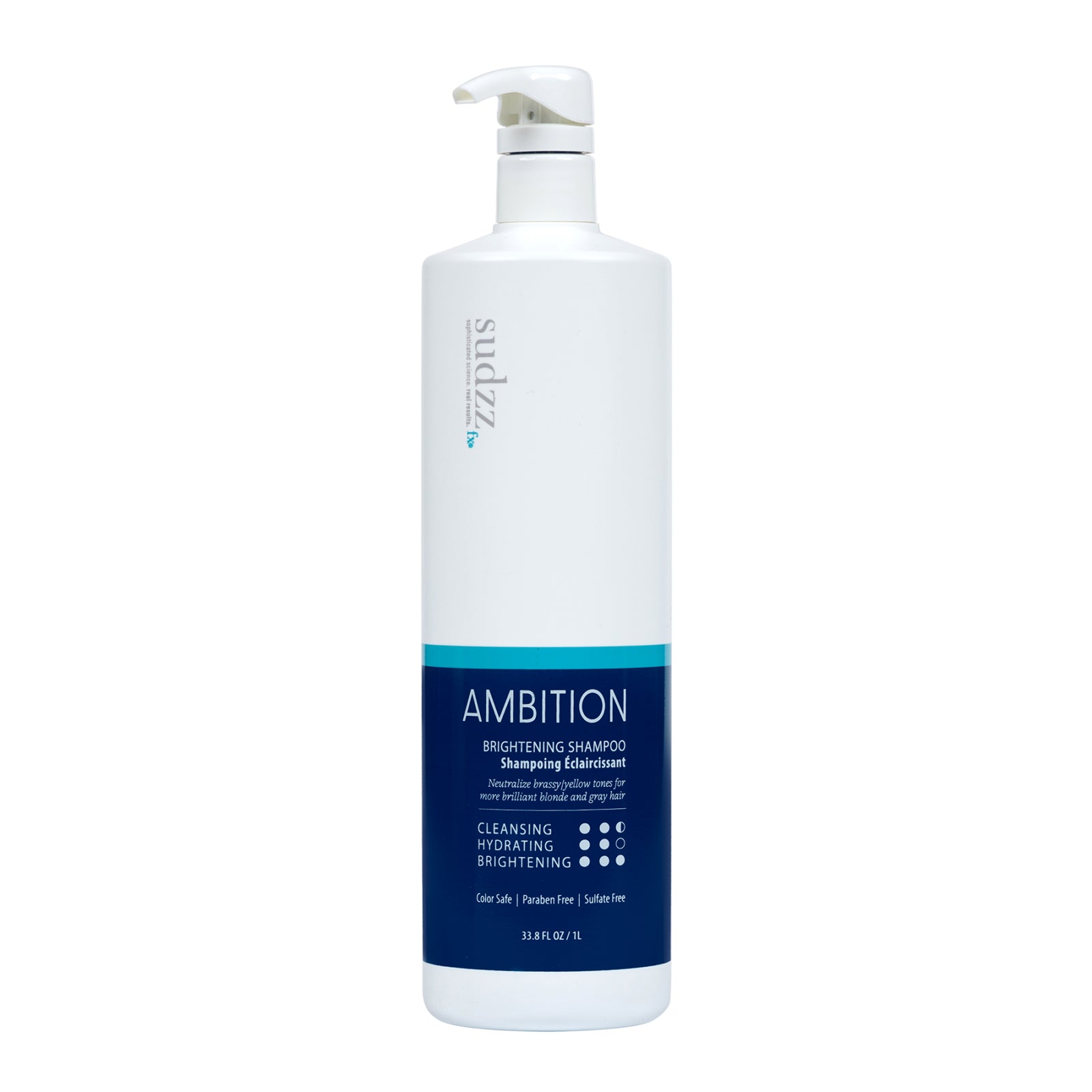 Sudzz Blonde Ambition Luxury Brightening Shampoo - 33.8 Fl Oz. / 1L