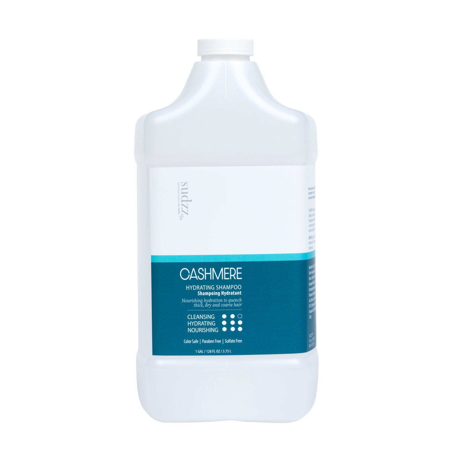 Sudzz Cashmere Hydrating Shampoo - 1 Gal / 128 Fl Oz. / 3.75L