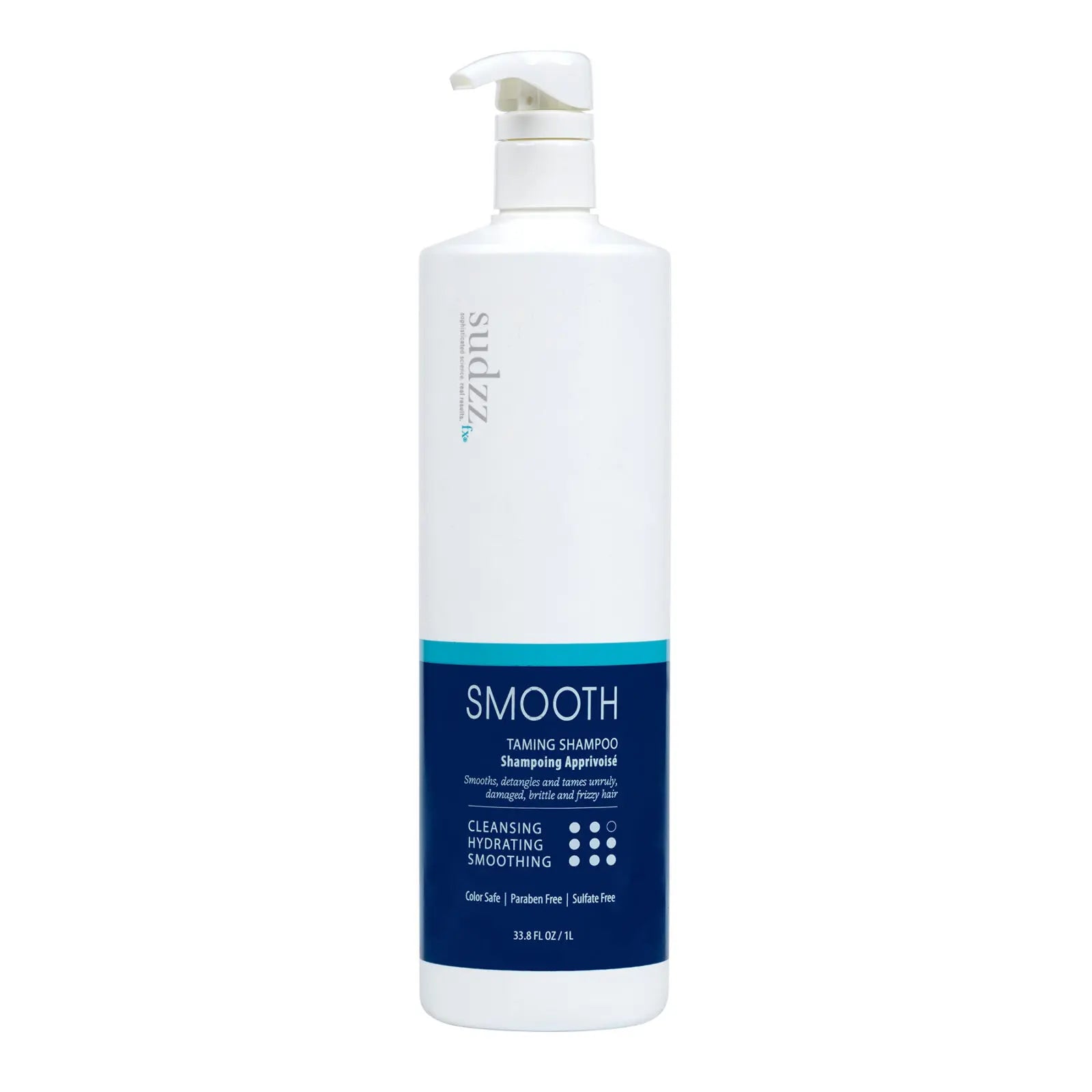Sudzz SmoothIT Frizz Taming Shampoo - 33.8 Fl Oz. / 1L
