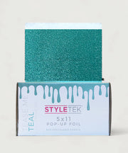 Tease Me Teal Colored Pop-Ups Heavy Emboss