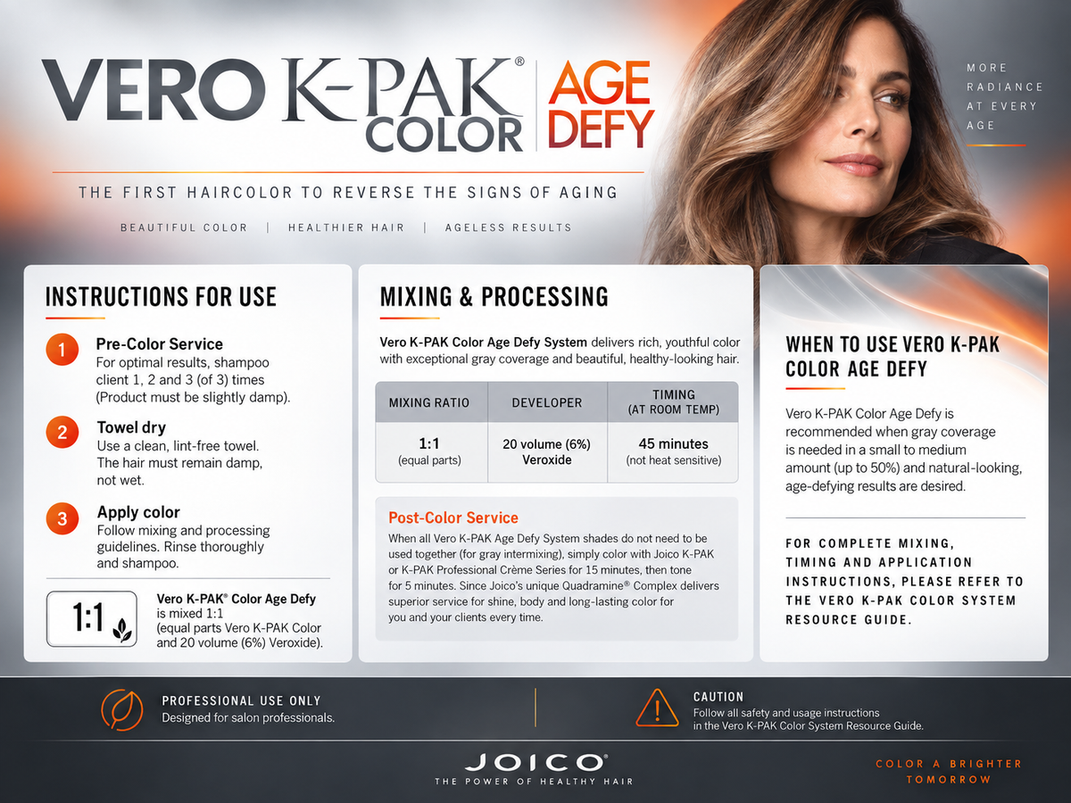 Joico Vero Age Defy NN Series