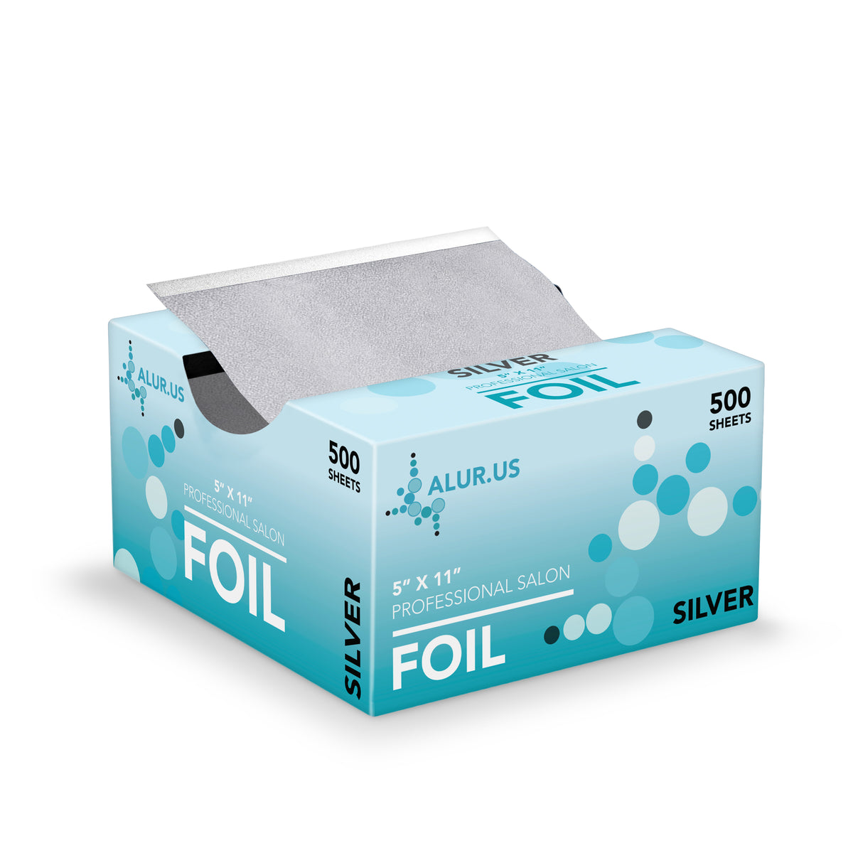 ALUR.US 5" X 11" POP-UP FOIL - 500 CT. SILVER