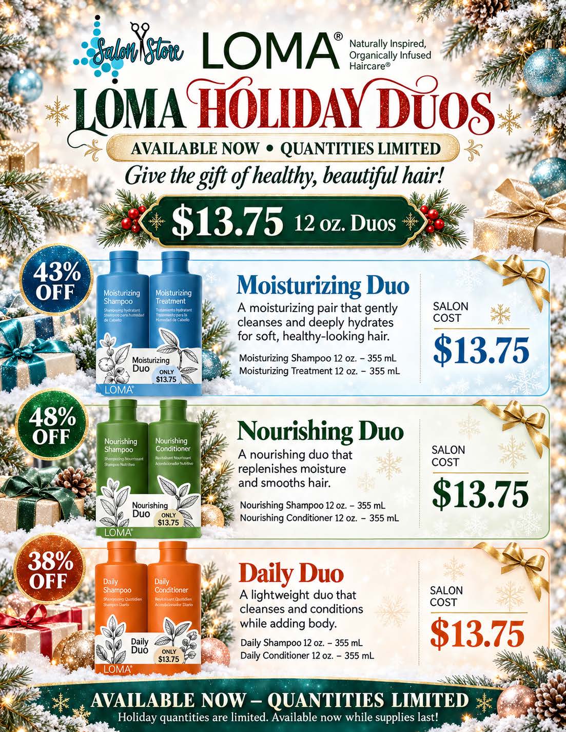 LOMA Holiday Dous