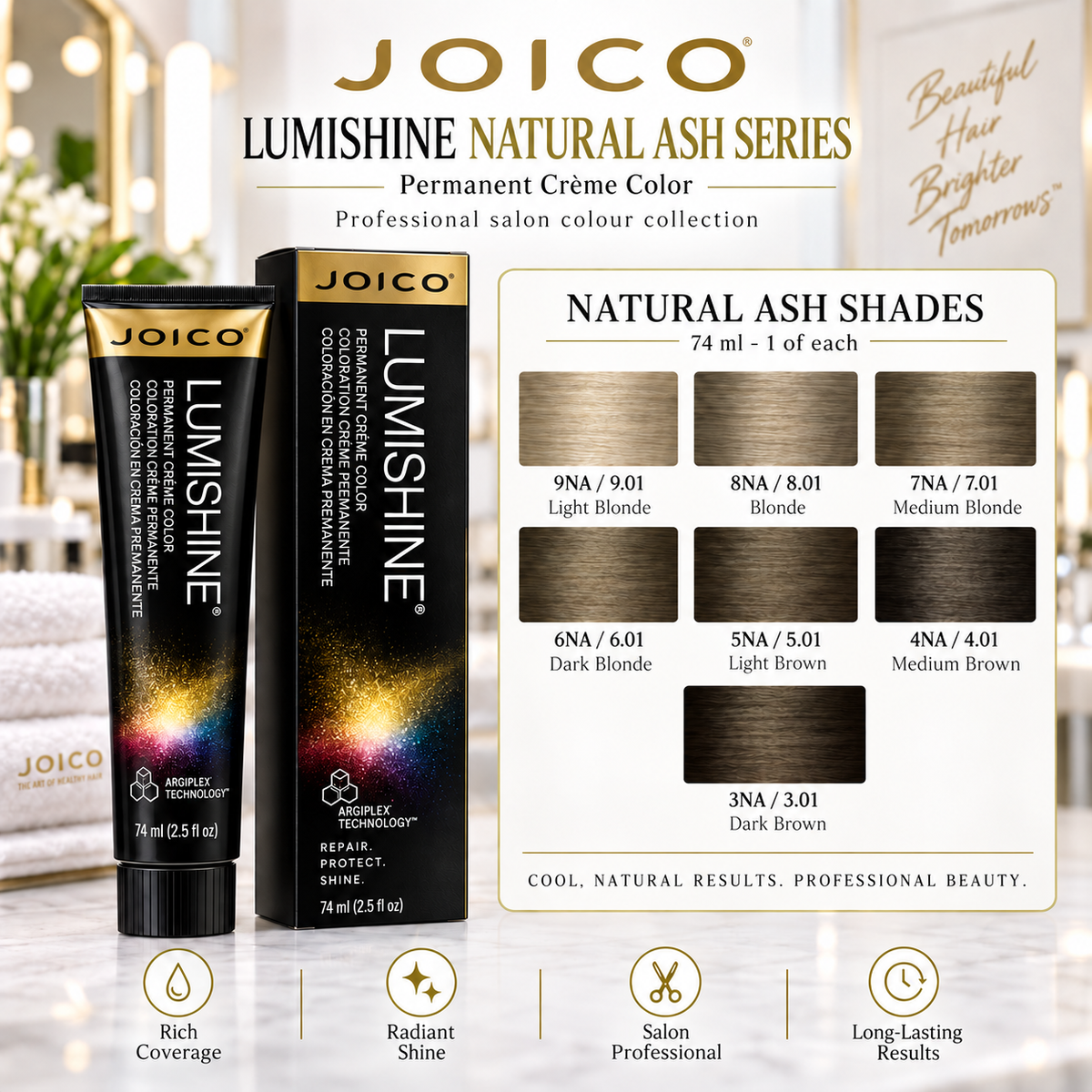 Joico LumiShine Natural Ash Series