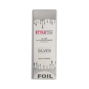 STYLETEK XL Balayage Embossed Flat Sheet - Moonlight Silver