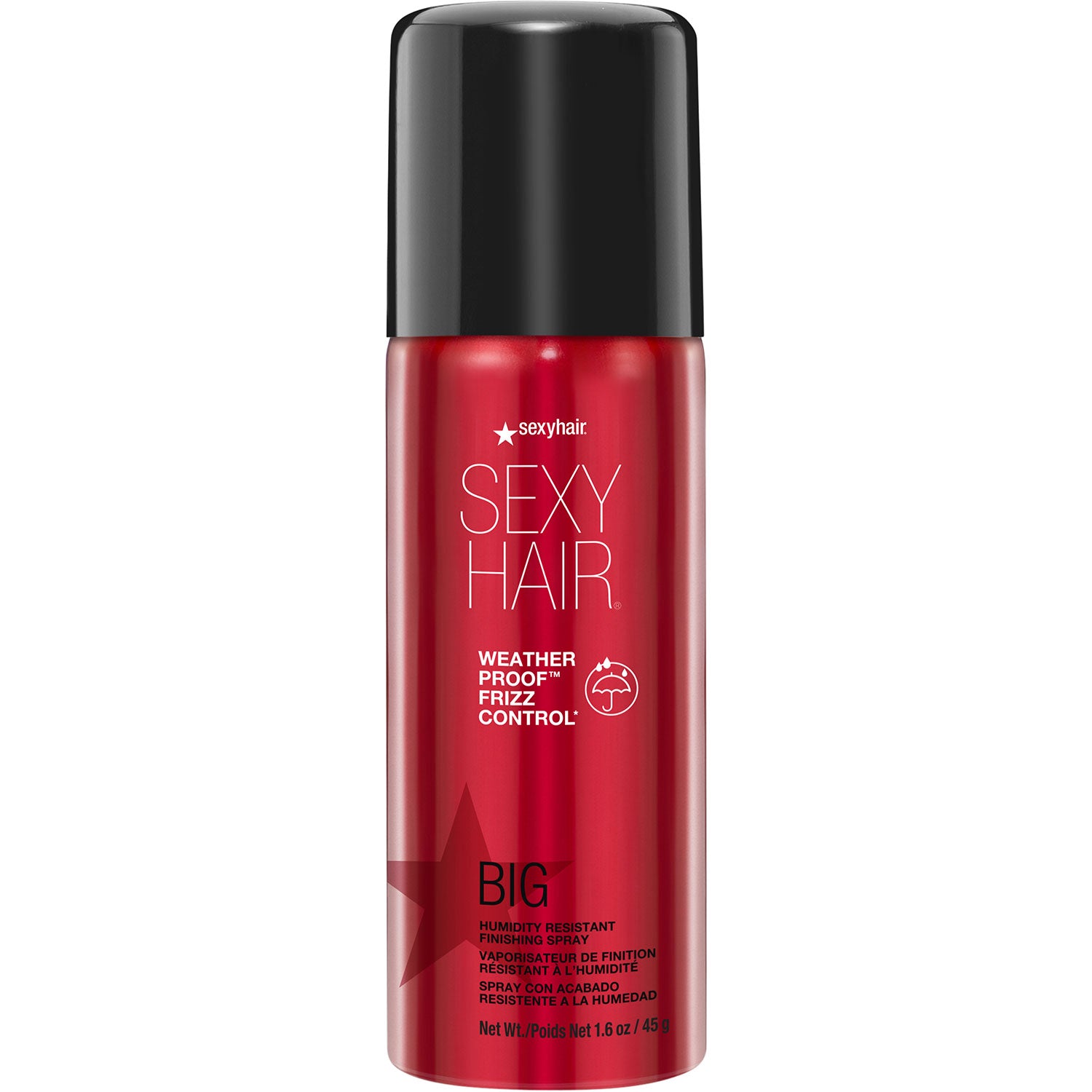 SexyHair Big Weather Proof Frizz Control Finishing Spray, 1.6 oz