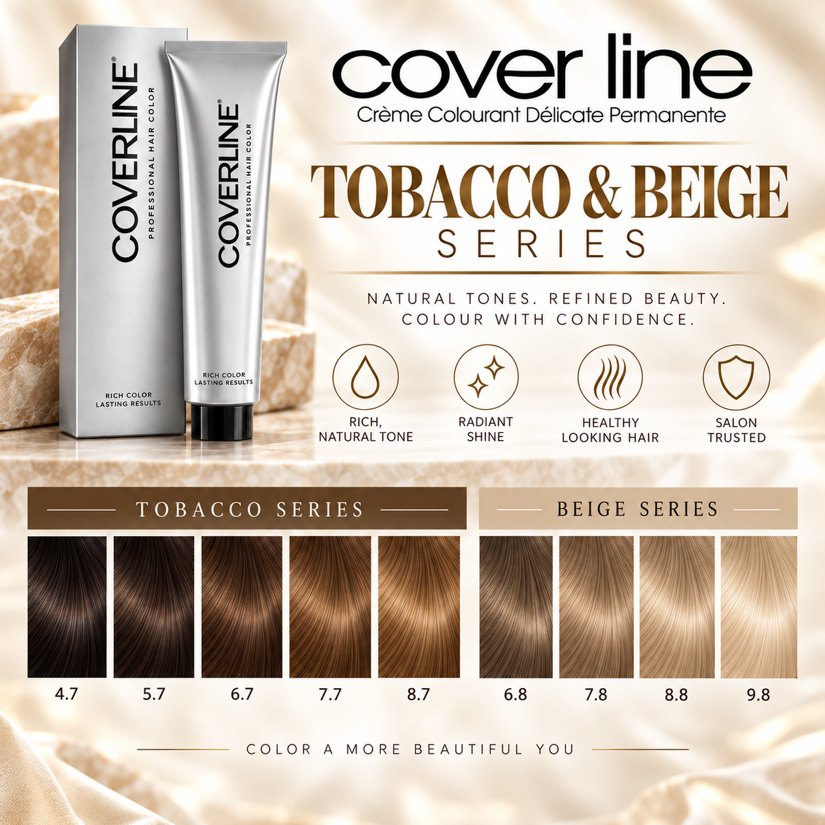 Coverline Tobacco & Beige Series