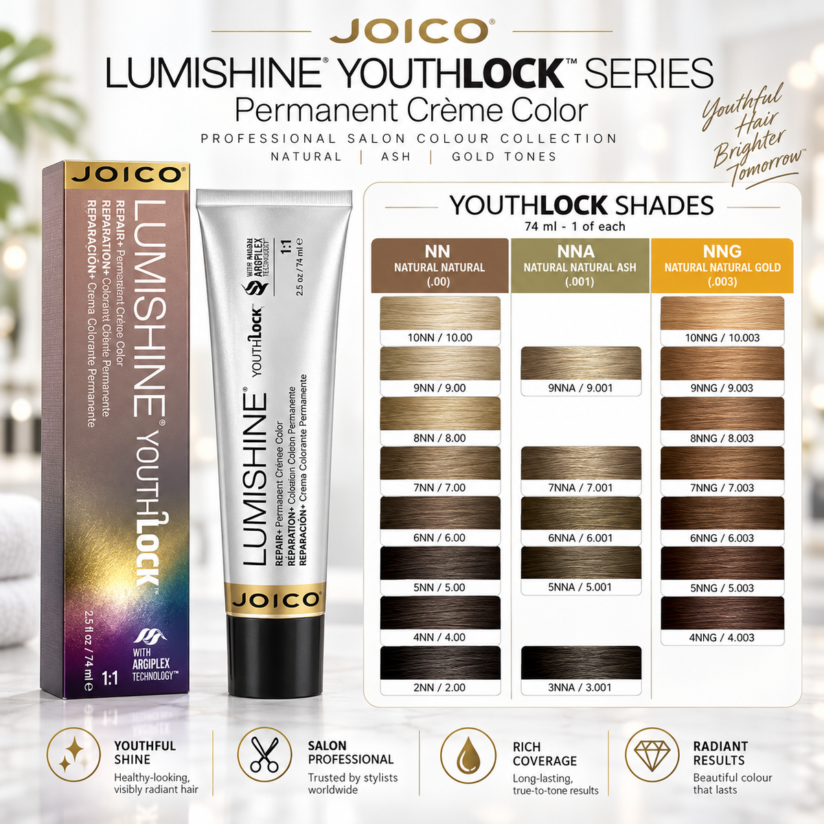 Joico LumiShine Youthlock Series