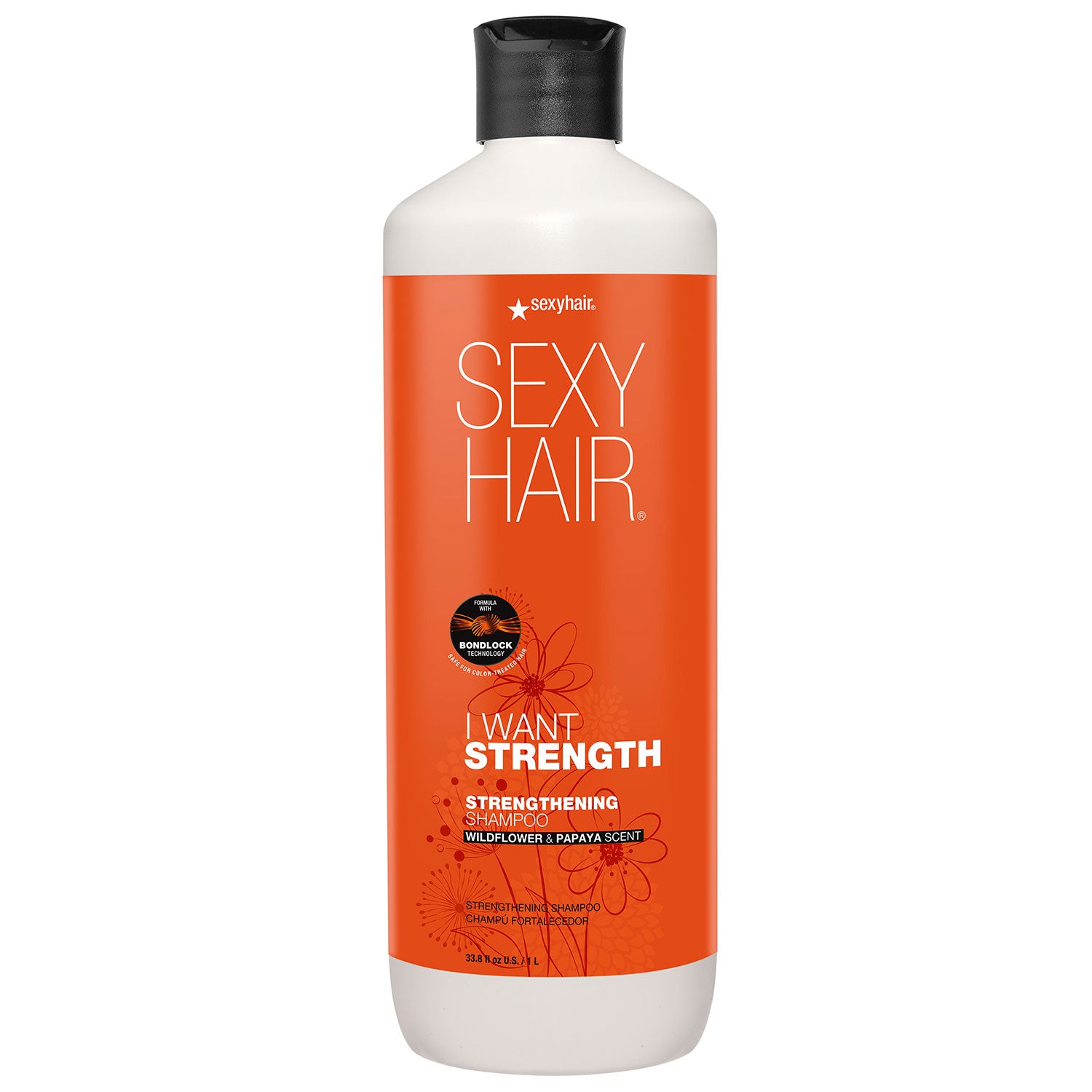Care SexyHair Strengthening Shampoo, 33.8oz