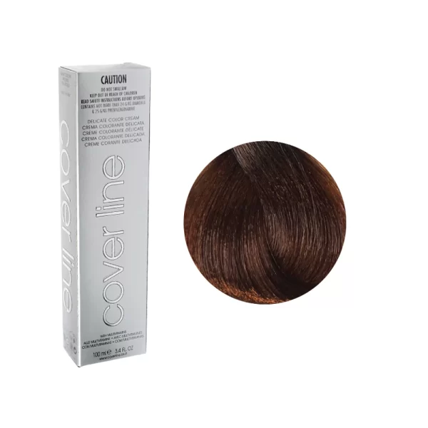 COVERLINE HAIR COLOR 6CG (6.43) DARK COPPER GOLD BLONDE