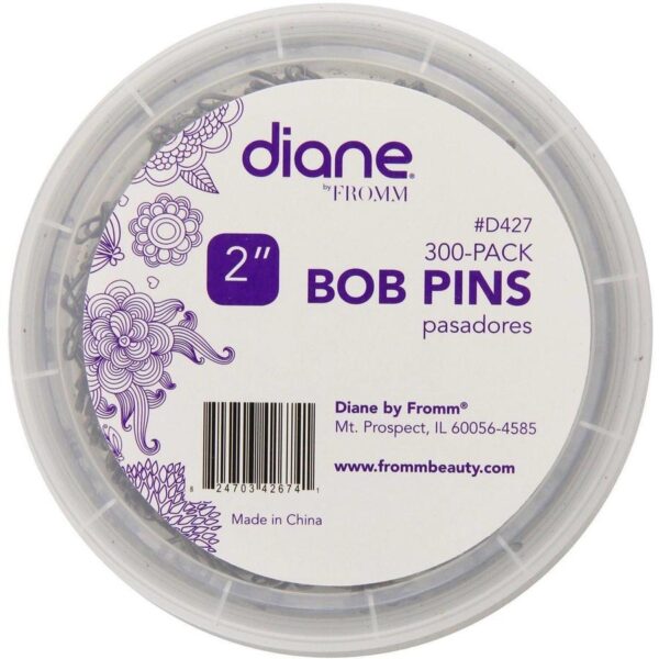 Diane 300ct tub of Bobby Pins - Salon Store