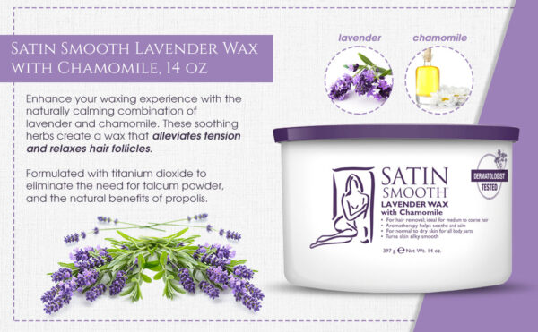 satin lavender chamomile wax1