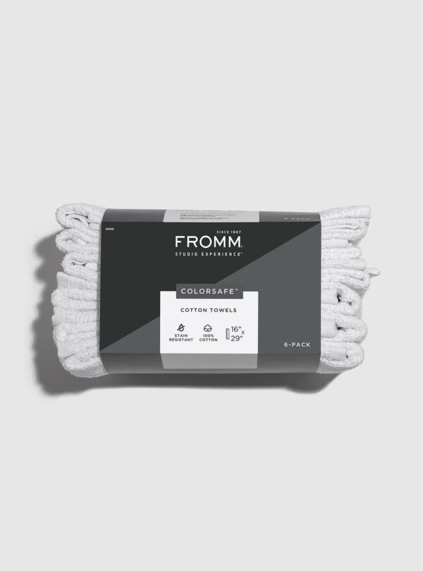 Fromm Colorsafe Cotton Towels 6pk - Salon Store