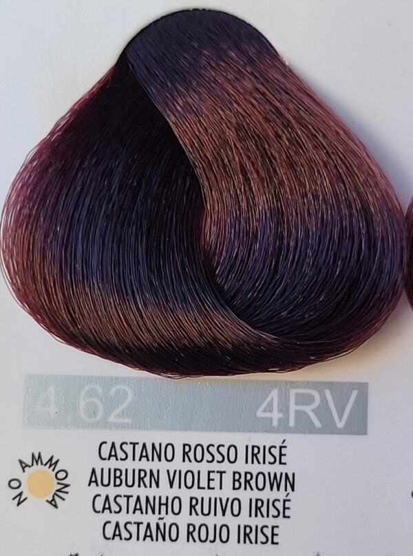 Coverline Hair Color 4RV (4.62) Auburn Violet Brown - Salon Store