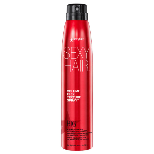 SexyHair Big Volume Flex Texture Spray with Microfiber Technology, 8.5 oz